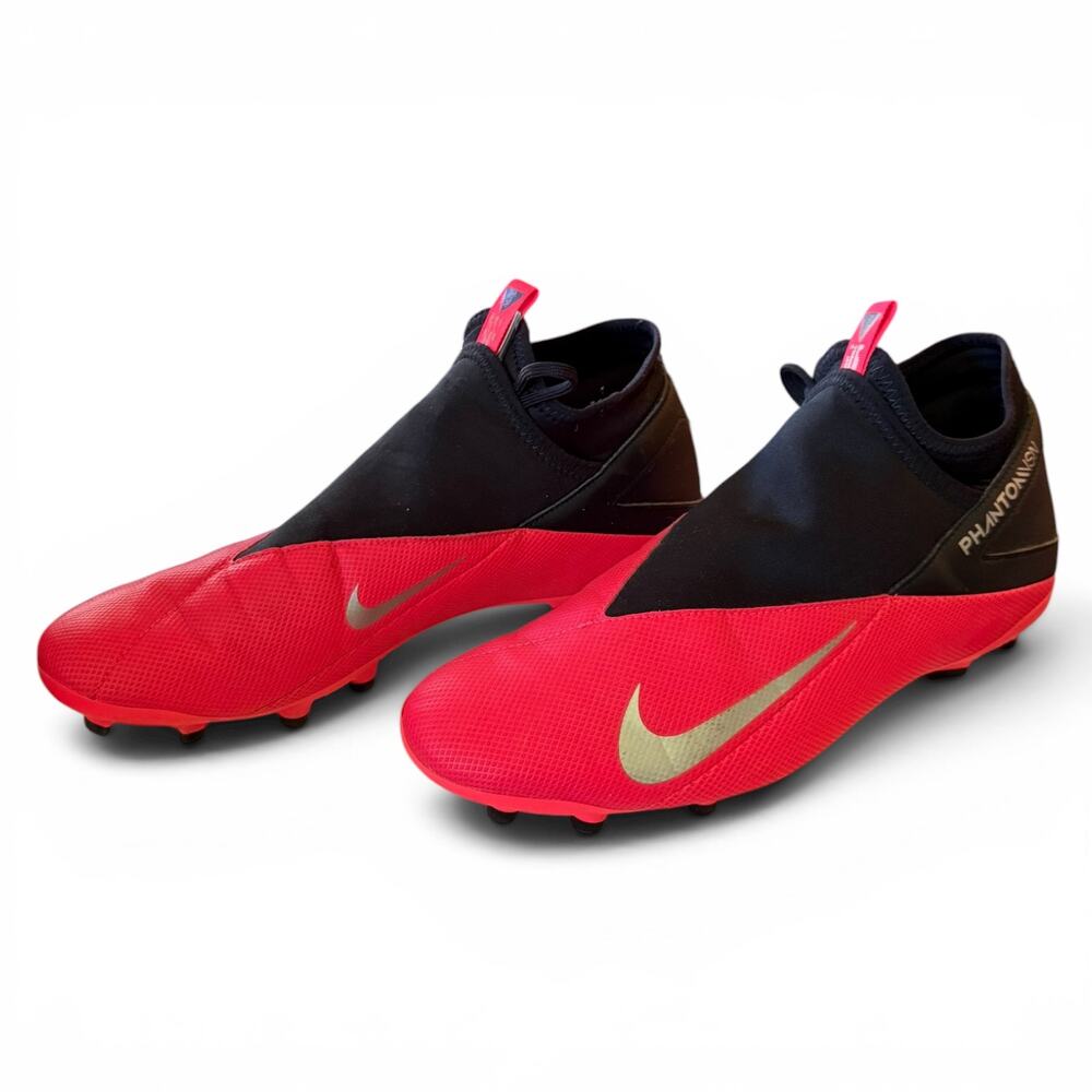 Nike Phantom Vision 2 Club DF FG/MG Soccer Cleats Shoes Size 10.5